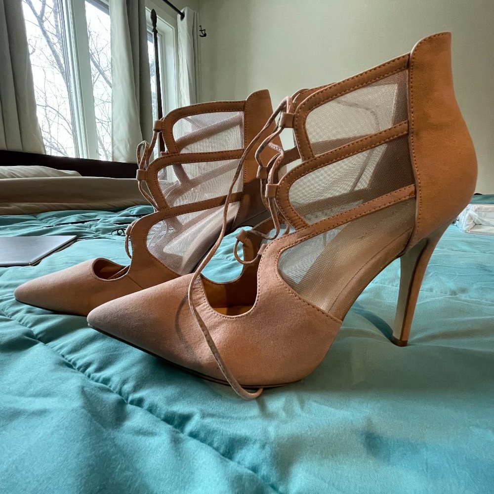 New Look- creamy pink heels